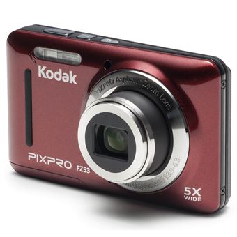 KODAK Pixpro - FZ53 - Appareil Photo Numérique Compact 16 Mégapixels - Rouge