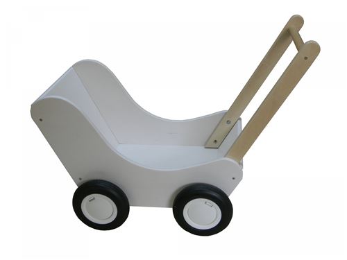 Van Dijk Toys - Poppenwagen - Wit