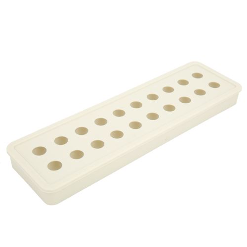 Moule à boule de glace 20 trous ronds - - Blanc