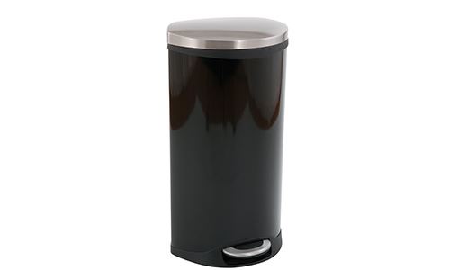 Poubelle shell bin 30l noir, eko