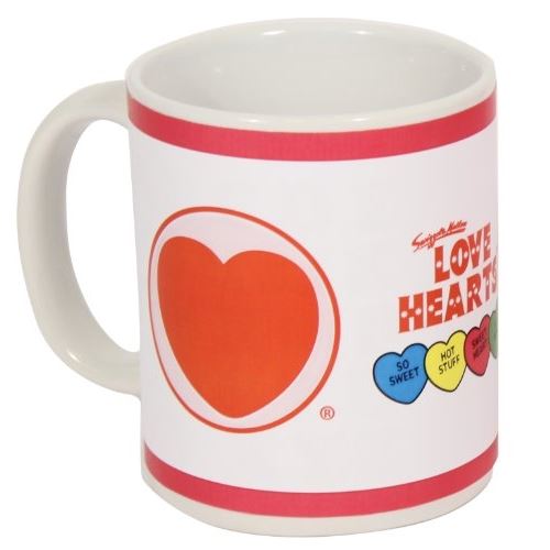 Paladone mug love hearts changement du motif en fonction de la chaleur