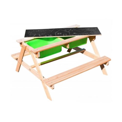 Sunny Table sable et eau double top version 2