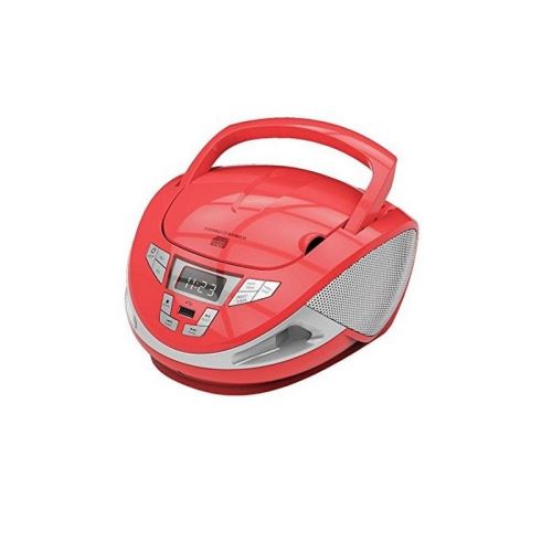Radio cd brigmton w-440 usb rouge