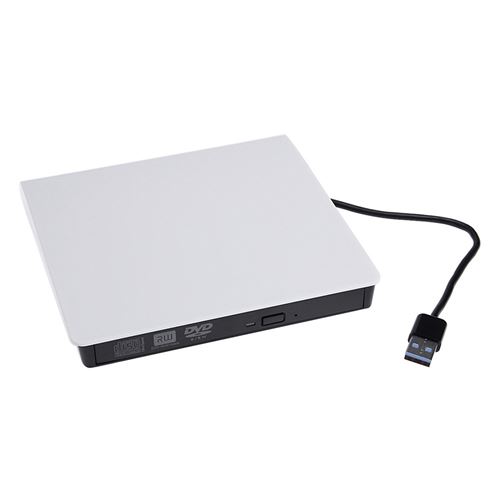 Slim USB 3.0 Externe Dvd Rw Graveur de Cd Lecteur Graveur Lecteur Lecteur Pour PC Portable Wenaxibe001