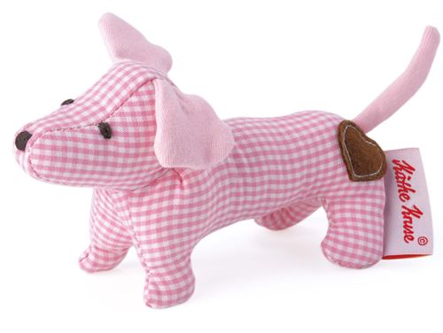 Käthe Kruse hochet petit Teckel rose 12 cm