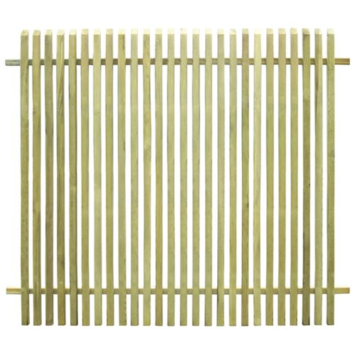 vidaXL Clôture de jardin Pinède imprégnée FSC 170 x 150 cm