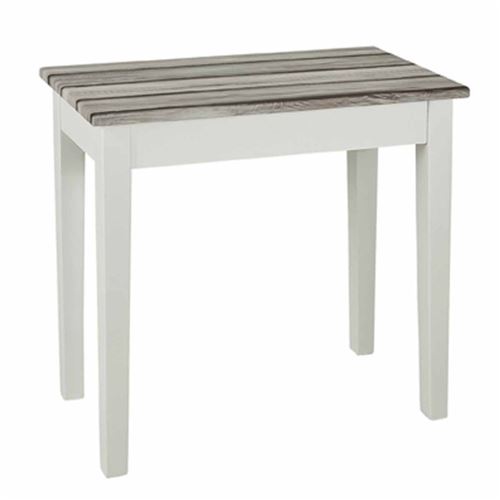 Non Communiqué Blanc Table D'appoint Vintage "Maritimo" 56Cm