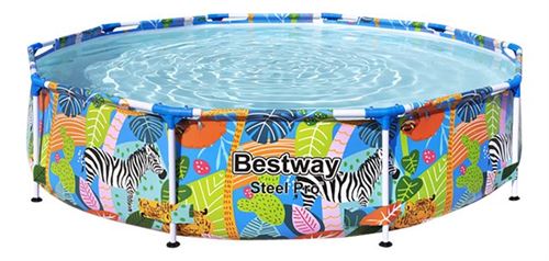 Bestway 56985 piscine hors sol Rond 4062 L Multicolore