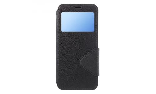 Etui Folio Roar Korea ultra fin noir pour Galaxy S9 Plus