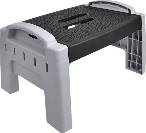 ProPlus marches pliables noir / gris 32 x 26 x 22 cm