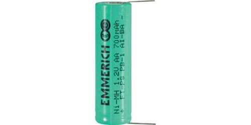 Accu NiMH Emmerich R6 700 mAh FT-PS