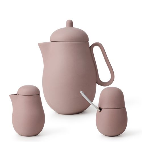 Viva Scandinavia (V78462) Service à thé Nina™ - Brun poudre - 1l