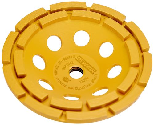 Plateau De Surfaçage pour La Pierre - Ø 125 Mm M14 Double - Dewalt - Dt3796-Qz
