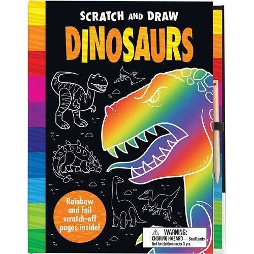 Grattez Et Dessinez Des Dinosaures