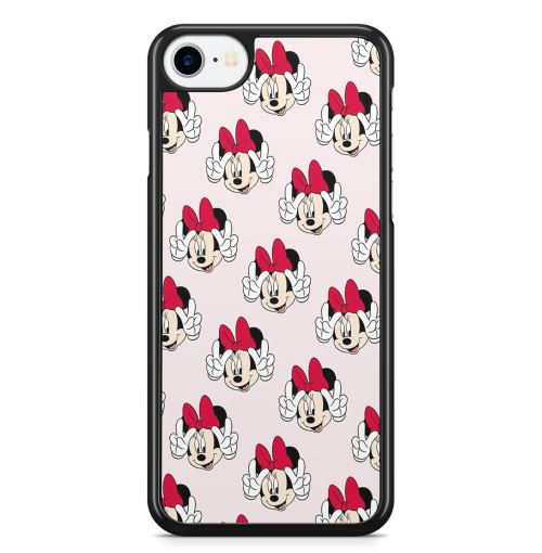 Coque Fifrelin Noire pour iPhone 5 et 5S et SE Minnie mouse Disney