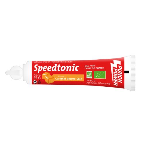 Présentoir de 40 speedtonic Punch Power caramel beurre salé