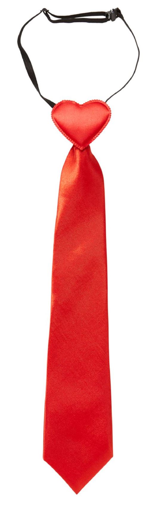 Cravate coeur 40 cm
