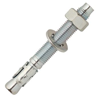 Boîte 50 Goujons d'ancrage acier zingué M8 x 165 x 115 mm SCELL-IT - BZ-08X165 - 1