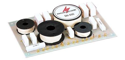 Filtre 3 voies pour haut-parleur 8 Ohms Monacor DN-200