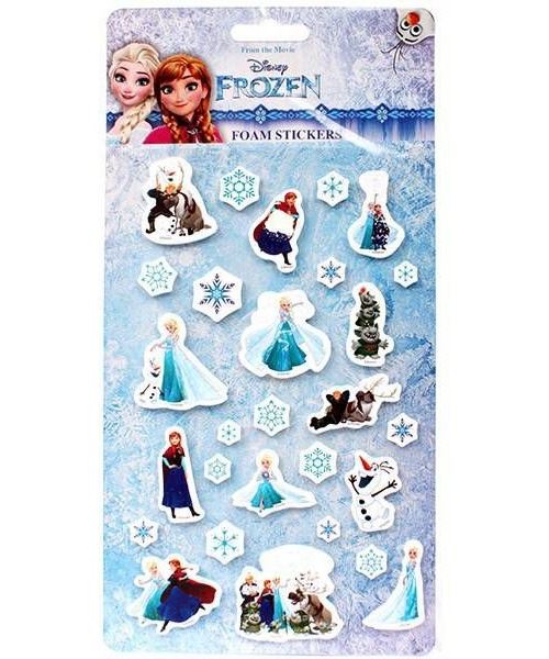 autocollants en mousse Frozen 27 pièces