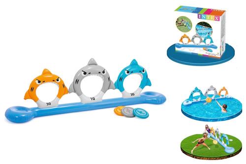 Jeux de piscine requins 267x91x51