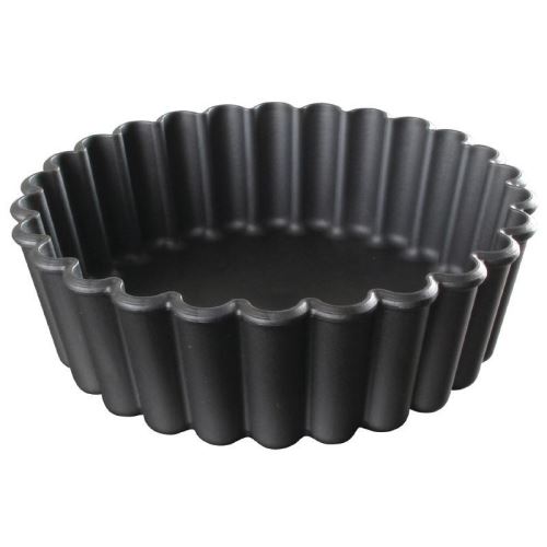 Moules à minis tartelettes cannelés (12) exoglass matfer