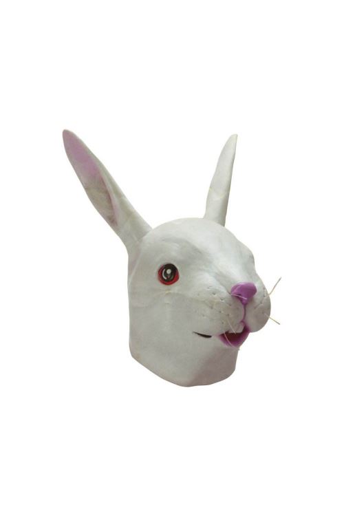 Masque adulte lapin complet latex