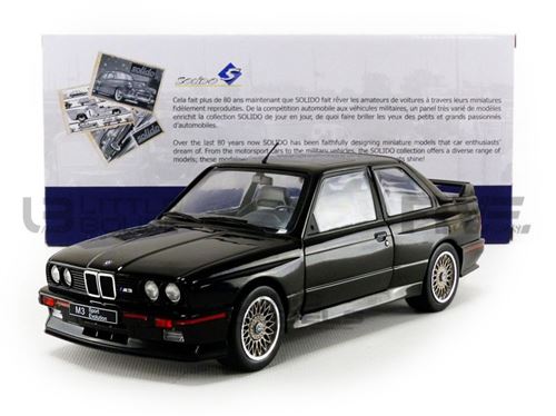 Voiture Miniature de Collection SOLIDO 1-18 - BMW M3 E30 - 1990