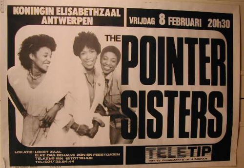 The Pointer Sisters - 70x100 cm - AFFICHE / POSTER