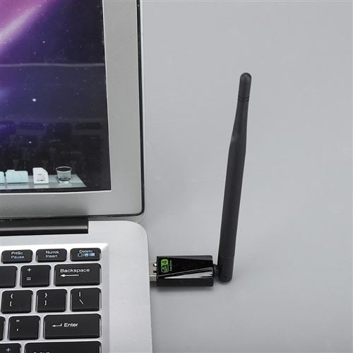 802 11n 150m Antenne De Gain Externe De L Adaptateur Usb Wifi Gratuit De Carte Reseau 150m Sticker Pour Ordinateurs Achat Prix Fnac