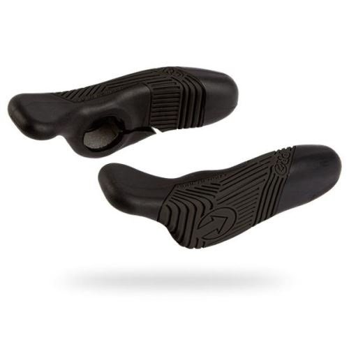 Pro Embouts de barre anatomiques 125 mm noir