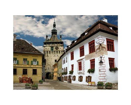 Puzzle 1000 Pièces : Roumanie : Schasburg, Sighisoara, DToys