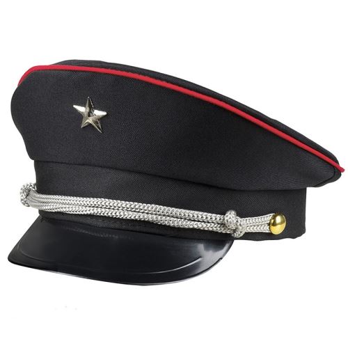casquette capitaine adulte - Coloris : Noir04293