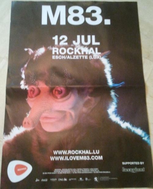 M83 - 60x80 cm - AFFICHE / POSTER