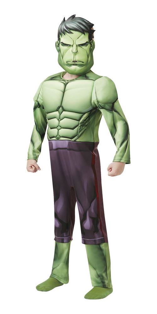 Déguisement Luxe Hulk Rembourré Garçon 5/6 Ans Vert I-640839m 5/6 ANS - Coloris : VertI-640839M