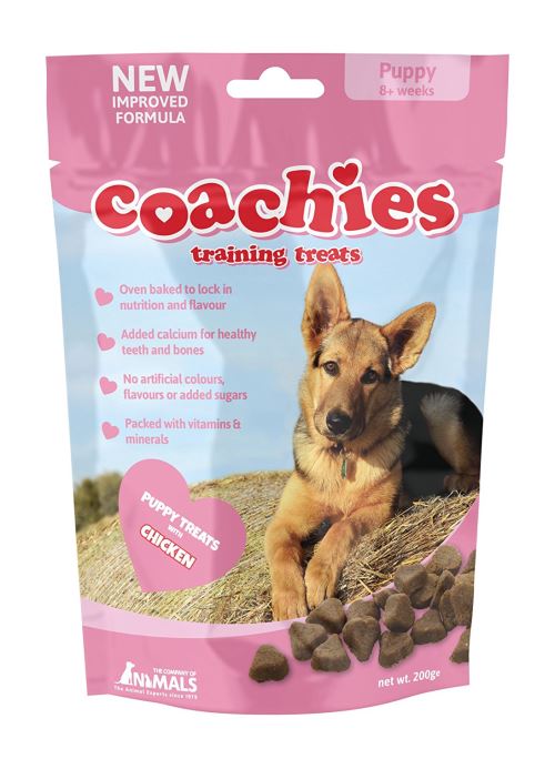 Company of Animals Coachies Friandises pour Chiot Sachet de 200 g