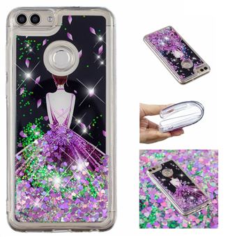 coque telephone huawei y6 2018 paillettes