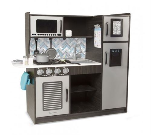 Melissa & Doug cuisine jouet en bois 109 x 99 x 39 cm noir / gris