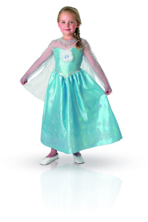 Deguisement elsa la reine des neiges™ deluxe avec cape m