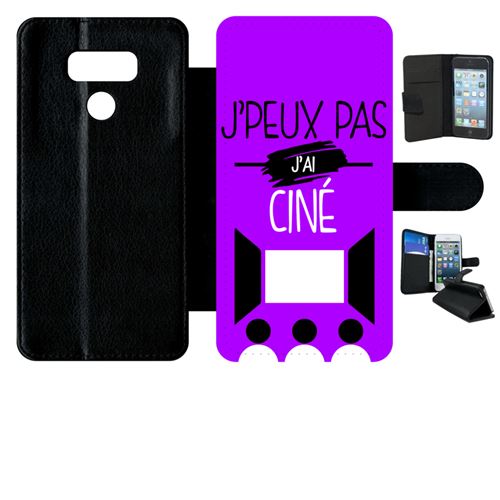 Etui à rabat lg g6 j peux pas j ai cin 7