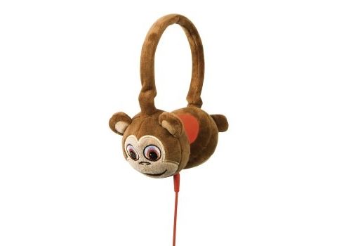 Singe en peluche pour casque TabZoo