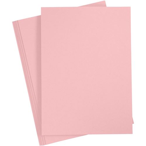 Creotime papier 21 x 29,7 cm 20 pièces 70 g rouge clair
