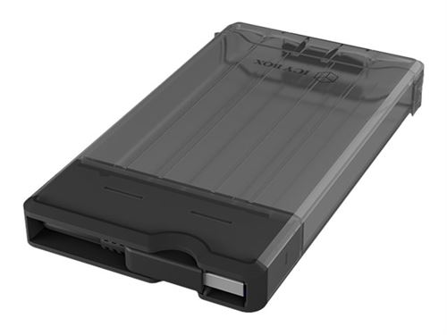 ICY BOX IB-235-U3 - Storage enclosure - 2.5 - SATA - USB 3.0 - zwart