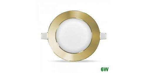 Plafonnier LED - Rond - Ultrafin - 6W