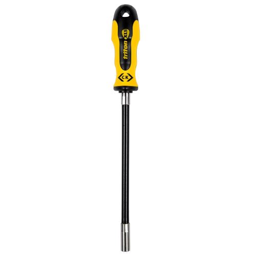 C.K T4760 Tournevis porte-embout flexible Multicolore 6 mm x 200 mm