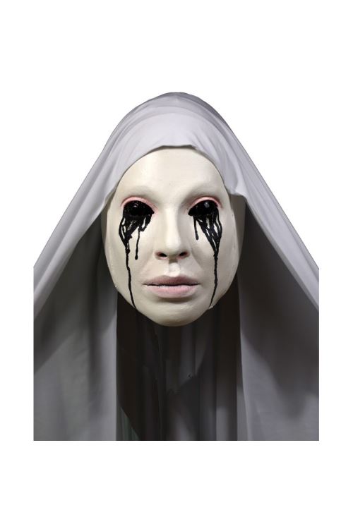 Masque En Latex American Horror Story™ Bonne Soeur Blanche Asylum - Blanc - Taille Unique
