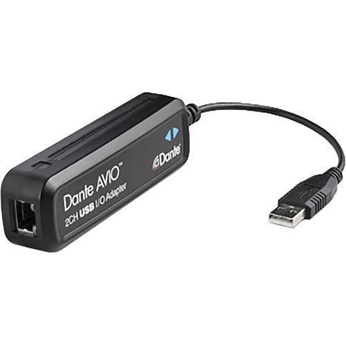 Dante Avio USB IO 2x2 adaptateur USB -Dante