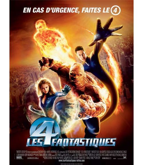 Les 4 Fantastiques AFFICHE CINEMA ORIGINALE État correct - N/A reconditionné disponible sur Fnac