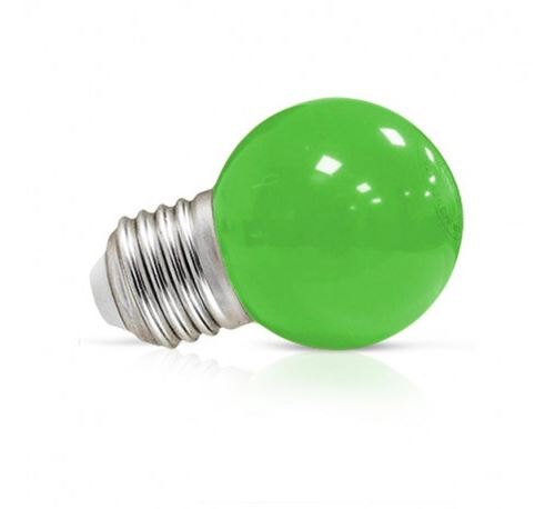 Ampoule LED E27 - 1W - Vert