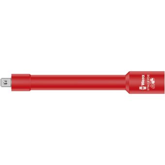 Wera 05004965001 Rallonge Zyklop Isolée, Rouge, Lang - 1